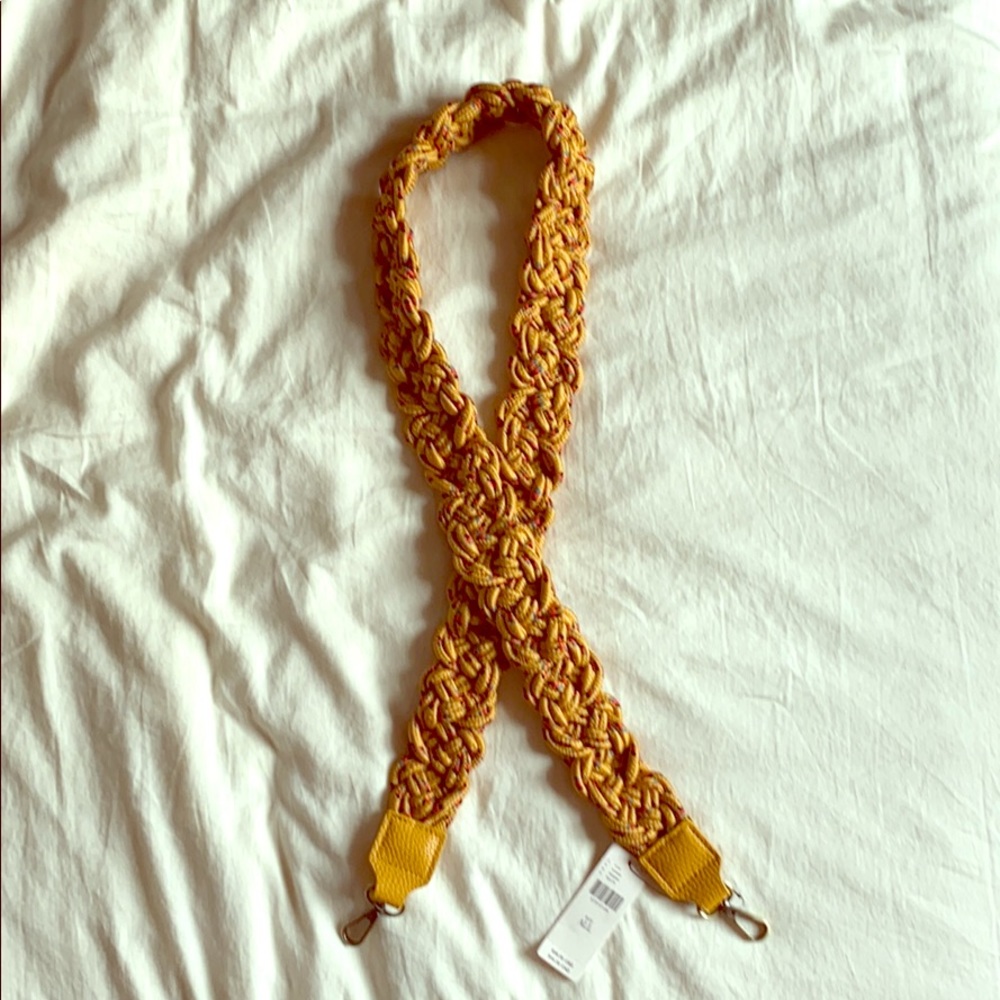 Anthropologie Braided Purse Strap